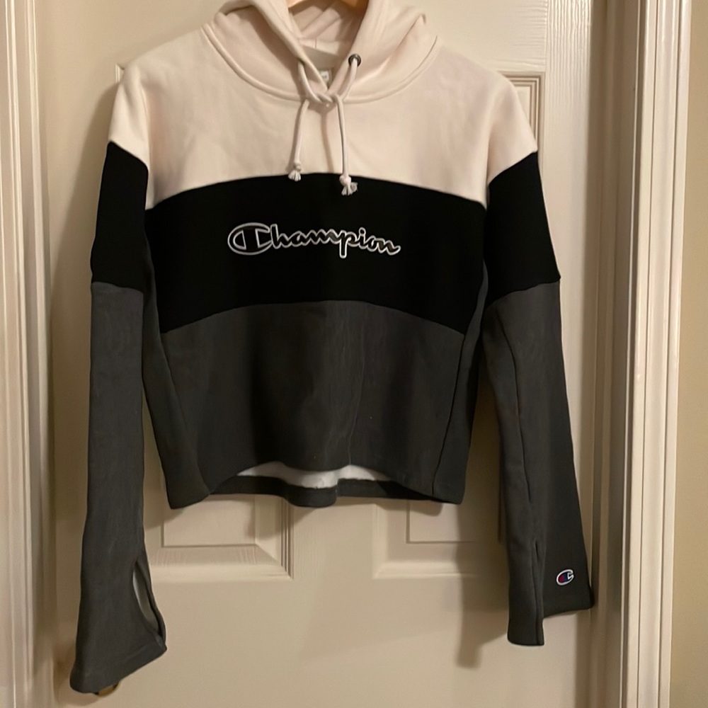 CHAMPION Women cropped hoodie
